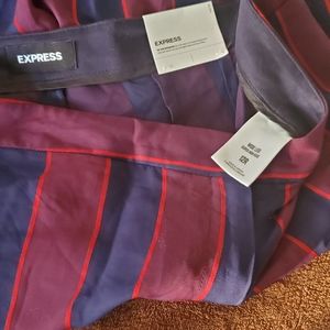 EXpress 12R wide leg high waisted pants